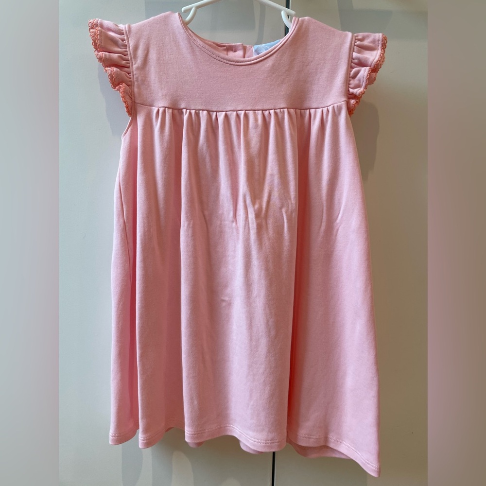 Bella Bliss dress with ruffle sleeve